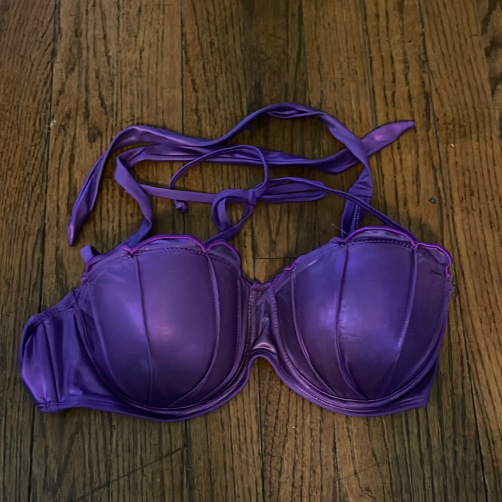 Disney The Little Mermaid Seashell Swim Bikini Top